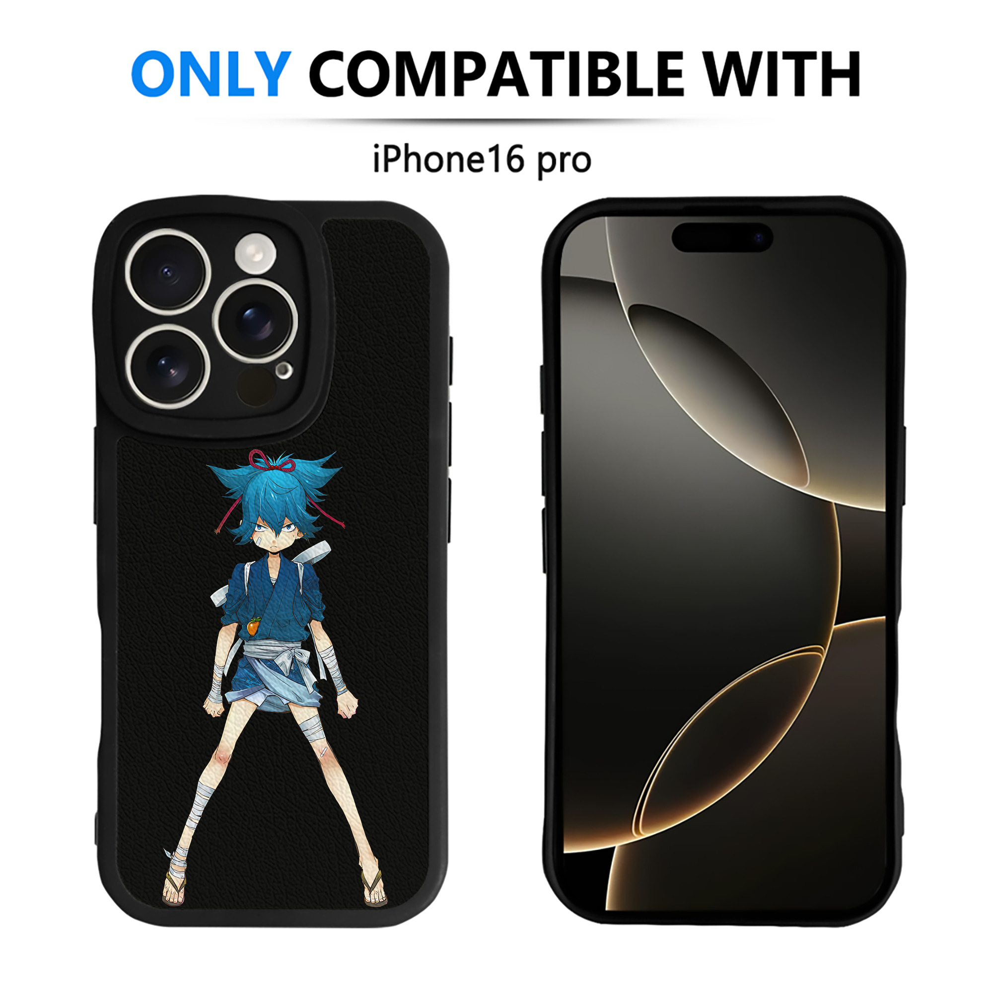 （画像用） 刀剣乱舞 Touken Ranbu 【iPhone 16シリーズ対応】シリコンスマホケース（レザー調） 材質：シリコン